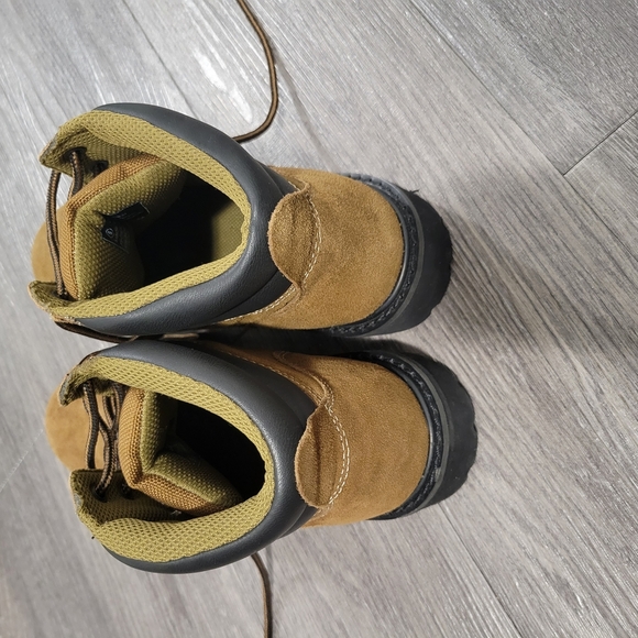 Caterpillar Men's Tan Work Boots - Picture 2 of 7